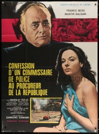 2k511 CONFESSIONS OF A POLICE CAPTAIN French 1p 1971 Martin Balsam & sexy Marilu Tolo!