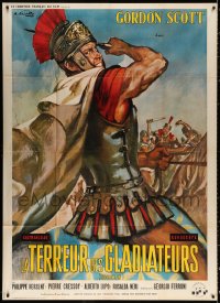 2k517 CORIOLANUS: HERO WITHOUT A COUNTRY French 1p 1964 Averardo Ciriello art of Gordon Scott!