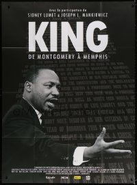 2k696 KING: A FILMED RECORD. MONTGOMERY TO MEMPHIS French 1p 2018 Martin Luther King documentary!