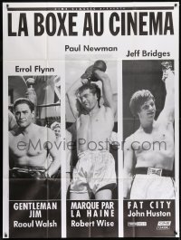 2k700 LA BOXE AU CINEMA French 1p 1990s Errol Flynn, Paul Newman, Jeff Bridges, all boxing!