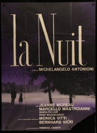 2k704 LA NOTTE French 1p 1961 Michelangelo Antonioni, Jeanne Moreau, Marcello Mastroianni