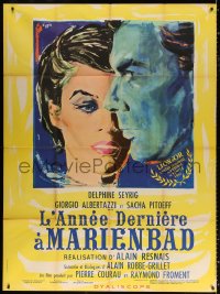 2k714 LAST YEAR AT MARIENBAD French 1p R1960s Resnais' L'Annee derniere a Marienbad, Brini art!