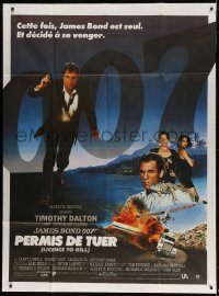 2k729 LICENCE TO KILL French 1p 1989 Timothy Dalton as James Bond 007, he's out for revenge!