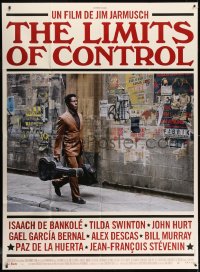2k731 LIMITS OF CONTROL French 1p 2009 Jim Jarmusch directed, Isaach De Bankole with guitar!