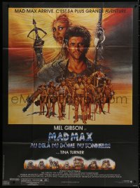 2k748 MAD MAX BEYOND THUNDERDOME CinePoster REPRO French 1p 1985 Mel Gibson & Tina Turner, Amsel art