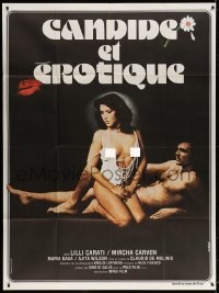2k755 MAN FOR SALE French 1p 1978 full-length nearly naked Lilli Carati & Mircha Carven!