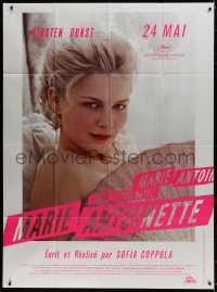 2k757 MARIE ANTOINETTE advance French 1p 2006 Kirsten Dunst showing face, directed by Sofia Coppola