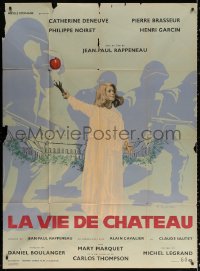 2k761 MATTER OF RESISTANCE French 1p 1966 La Vie de Chateau, Tevlun art of Catherine Deneuve!