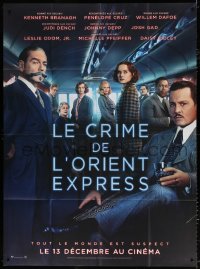 2k775 MURDER ON THE ORIENT EXPRESS teaser French 1p 2017 Branagh & top cast, Agatha Christie!