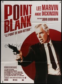 2k816 POINT BLANK French 1p R2011 great image of Lee Marvin with gun, John Boorman film noir!