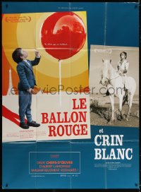 2k836 RED BALLOON/WHITE MANE French 1p 2007 two children's classics by Albert Lamorisse!