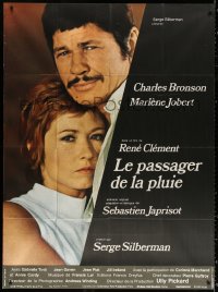 2k846 RIDER ON THE RAIN French 1p 1969 Charles Bronson, Marlene Jobert, directed by Rene Clement!