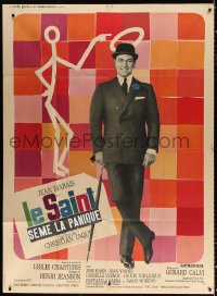 2k855 SAINT LIES IN WAIT style B French 1p 1966 Jean Marais as the famous man by Leslie Charteris!