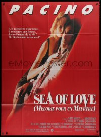 2k862 SEA OF LOVE French 1p 1989 Ellen Barkin is either the love of Al Pacino's life or the end!