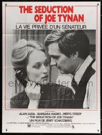 2k863 SEDUCTION OF JOE TYNAN French 1p 1979 different close up of Alan Alda & Meryl Streep!