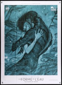 2k872 SHAPE OF WATER teaser French 1p 2018 Guillermo del Toro Best Picture Academy Award winner!