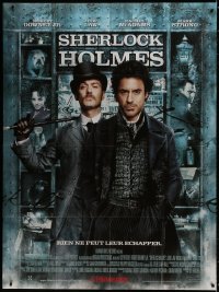 2k873 SHERLOCK HOLMES advance French 1p 2010 Guy Ritchie directed, Robert Downey Jr., Jude Law!