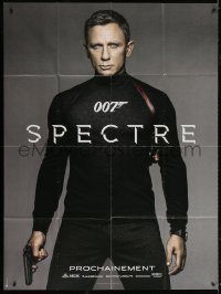 2k888 SPECTRE teaser French 1p 2015 Daniel Craig as James Bond 007 in all black with gun!