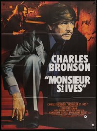 2k892 ST. IVES French 1p 1976 different art of Charles Bronson & sexy Jacqueline Bisset!