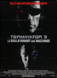 2k922 TERMINATOR 3 French 1p 2003 Arnold Schwarzenegger & sexy Kristanna Loken as cyborgs!