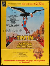 2k936 TINTIN & THE TEMPLE OF THE SUN French 1p 1969 Eddie Lateste's Tintin et le temple du soleil