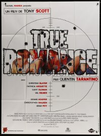 2k947 TRUE ROMANCE French 1p 1993 Christian Slater, Patricia Arquette, written by Quentin Tarantino