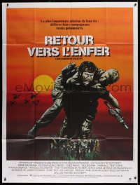 2k956 UNCOMMON VALOR French 1p 1984 Gene Hackman, Fred Ward, Vietnam War, Jouineau Bourduge art!