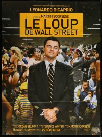 2k984 WOLF OF WALL STREET teaser French 1p 2013 Martin Scorsese directed, Leonardo DiCaprio!