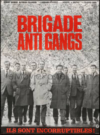 2k375 BRIGADE ANTI GANGS French 4p 1966 Robert Hossein, Pellegrin, Clementi, Tinti, Amidou