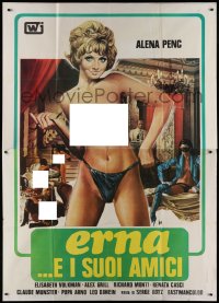 2k170 BOHR WEITER KUMPEL Italian 2p 1980 Tino Aller art of sexy near-naked blonde Alena Penz, rare!
