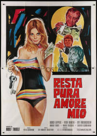 2k204 LOVE KEYS Italian 2p 1974 Rolf Thiele's Bleib Sauber, Liebling, sexy Tino Avelli art, rare!