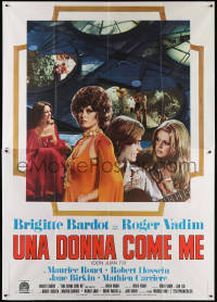 2k208 MS. DON JUAN Italian 2p 1973 great montage of sexy Brigitte Bardot, directed by Roger Vadim!