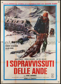 2k241 SURVIVE Italian 2p 1976 Rene Cardona's Supervivientes de los Andes, true cannibalism story!