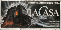 2k166 EVIL DEAD Italian 3p 1984 Sam Raimi cult classic, completely different haunted house art!