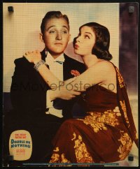 2k057 DOUBLE OR NOTHING jumbo LC 1937 Martha Raye puckering her lips at uninterested Bing Crosby!