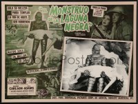 2k066 CREATURE FROM THE BLACK LAGOON Mexican LC R1990s c/u of the monster carrying Julie Adams!