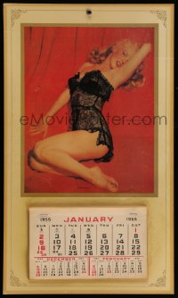 2k010 MARILYN MONROE Golden Dreams calendar 1955 censored nudity from classic Playboy centerfold!