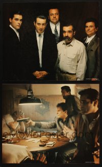2k002 GOODFELLAS 10 color 13.5x16.5 stills 1990 Robert De Niro, Joe Pesci, Ray Liotta, Scorsese!