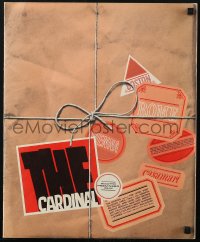 2k094 CARDINAL pressbook 1964 Otto Preminger, cool design + Saul Bass title art!