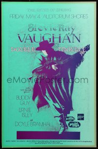 2k012 STEVIE RAY VAUGHAN signed 11x17 music concert poster 1990 by the artist, Nels Jacobsen!