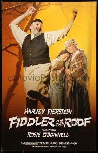 2k125 FIDDLER ON THE ROOF stage play WC 2005 starring Harvey Fierstein & Rosie O'Donnell!