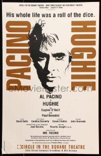 2k134 HUGHIE stage play WC 1996 Richards art of Al Pacino, his whole life was a roll of te dice!