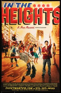 2k136 IN THE HEIGHTS stage play WC 2008 Lin-Manuel Miranda, dancers on New York City street!