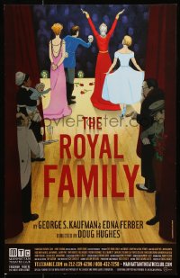2k149 ROYAL FAMILY stage play WC 2009 Lara Tomlin art, George S. Kaufman & Edna Ferber!