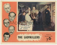 2m562 LADYKILLERS English LC 1955 Alec Guinness & the gang talking to Katie Johnson, classic!