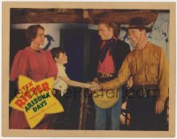2m276 ARIZONA DAYS LC 1937 Eleanor Stewart's boy shakes hands with Tex Ritter's cowboy partner!