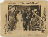 2m285 BAD MAN LC 1923 Mexican bandit kills man so that his wife can marry man he's in debt to!