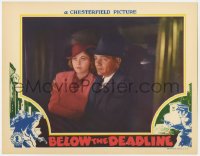 2m299 BELOW THE DEADLINE LC 1936 close up of Russell Hopton & pretty Cecilia Parker in car!