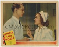 2m302 BETWEEN TWO WOMEN LC 1937 Maureen O'Sullivan tells Franchot Tone he's ruining his life!
