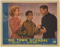 2m307 BIG TOWN SCANDAL LC #5 1947 basketball player Stanley Clements, Philip Reed & Hillary Brooke!